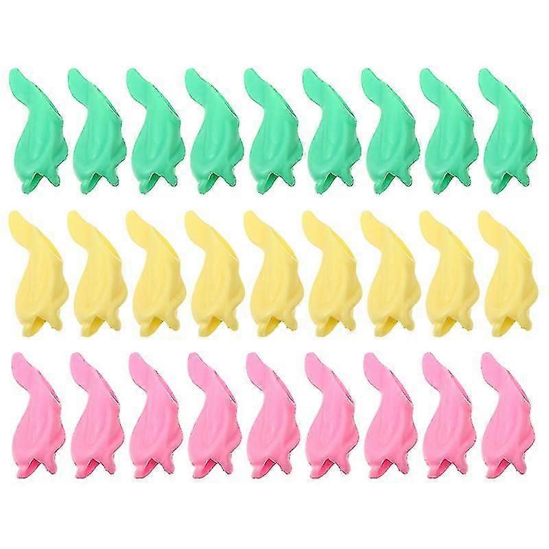 100pcs Writing Posture Correction Aid Kid Pencil Holder Fish Writing Aid Grip