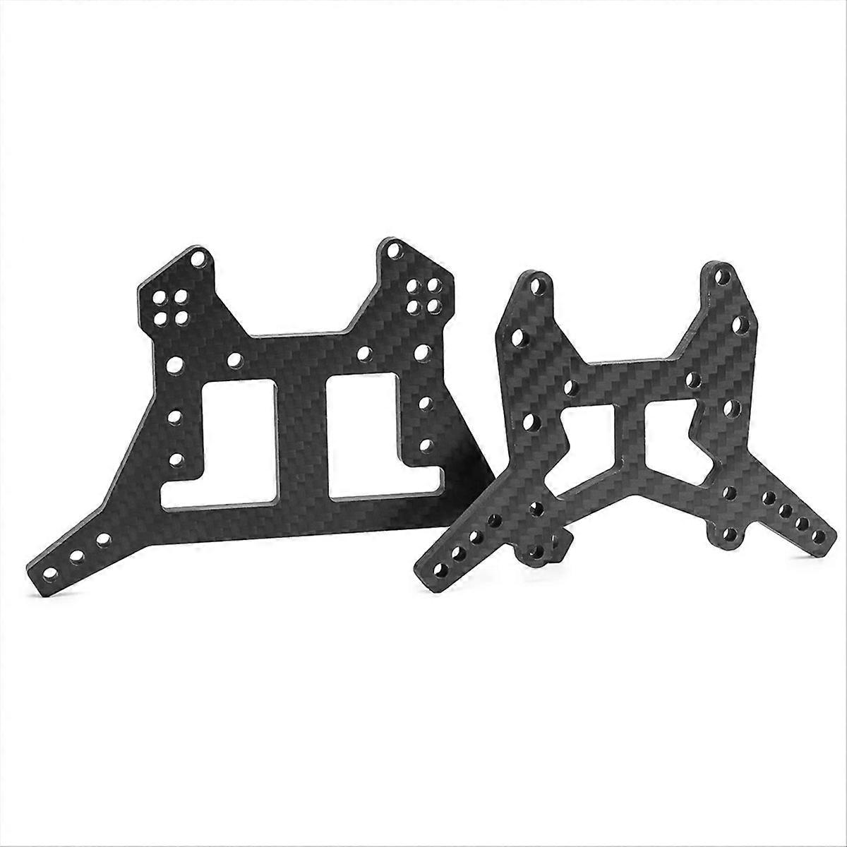 RC Car upgrade Carbon fiber front and rear bracket Kit