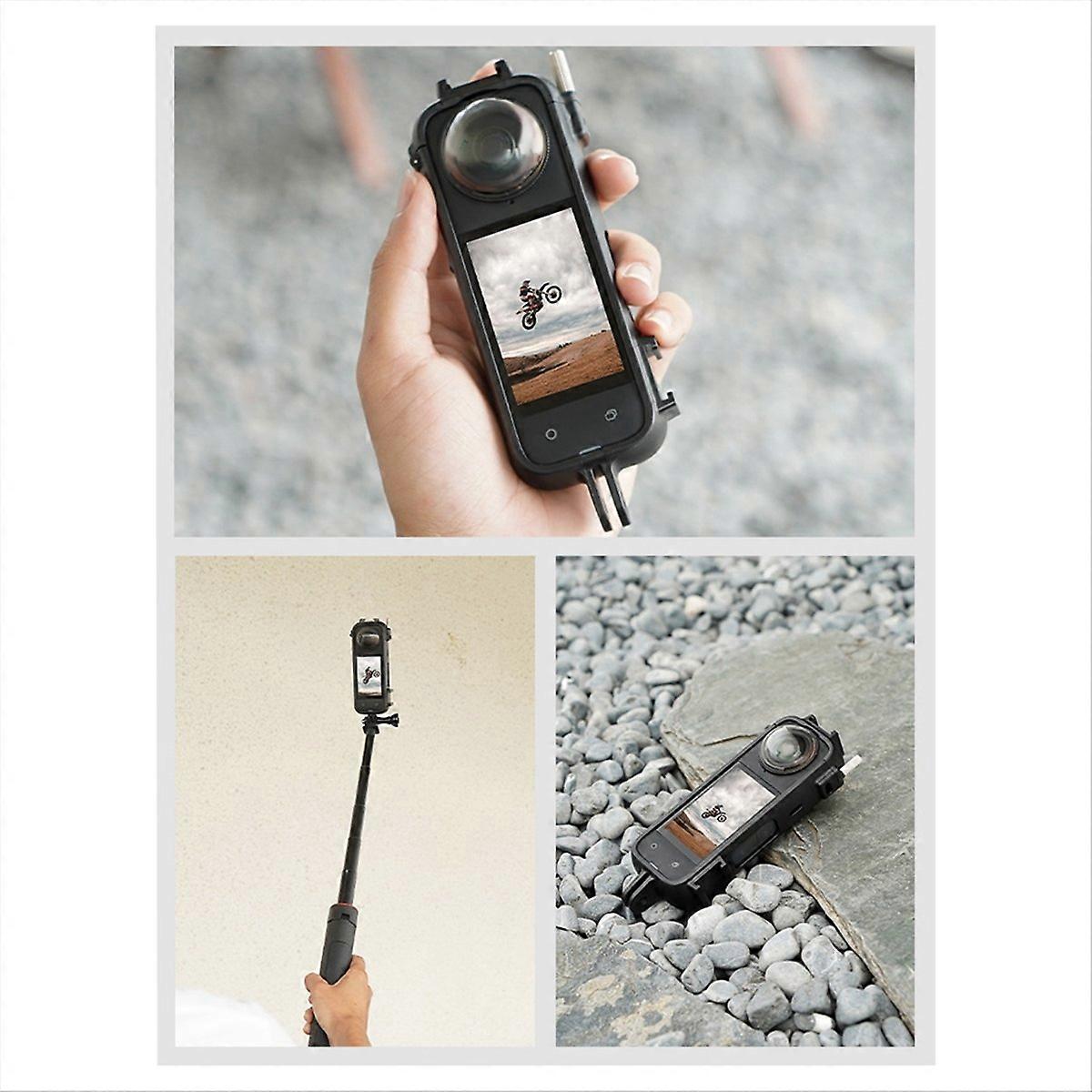 Accessories For Insta360 X4 Selfie Stick Protective Border frame