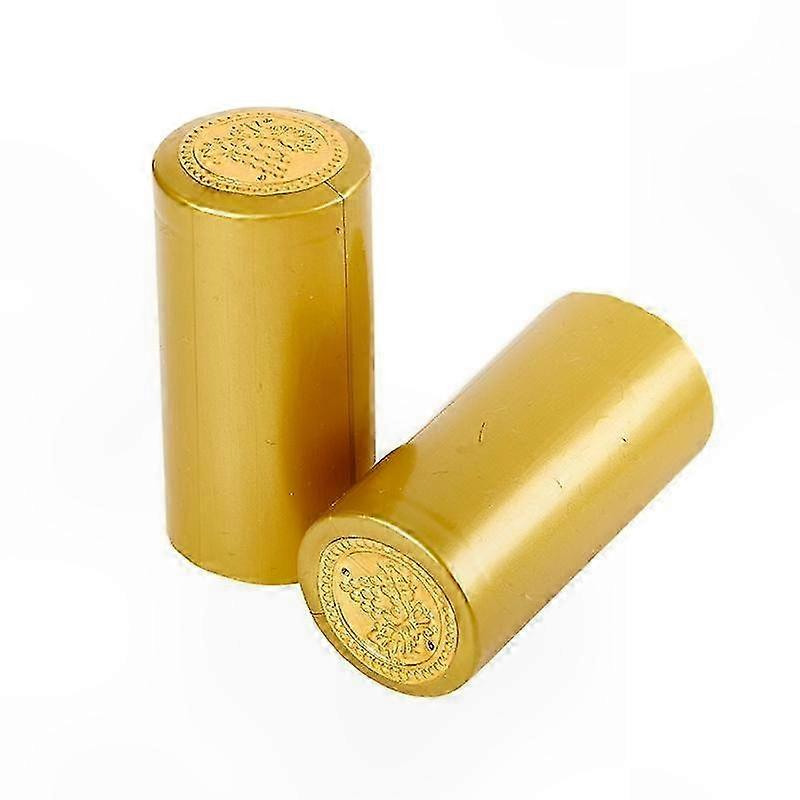 100 Pack Heat Shrink Caps for Wine Bottles - Sealing Capsules for Secure Closure