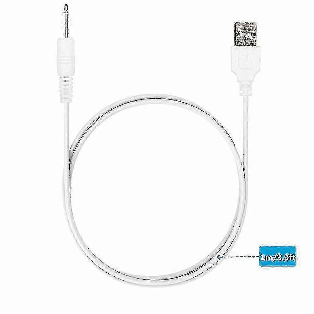 Charging Lead for Bed Geek Wand Massagers Designed for USB Compatibility