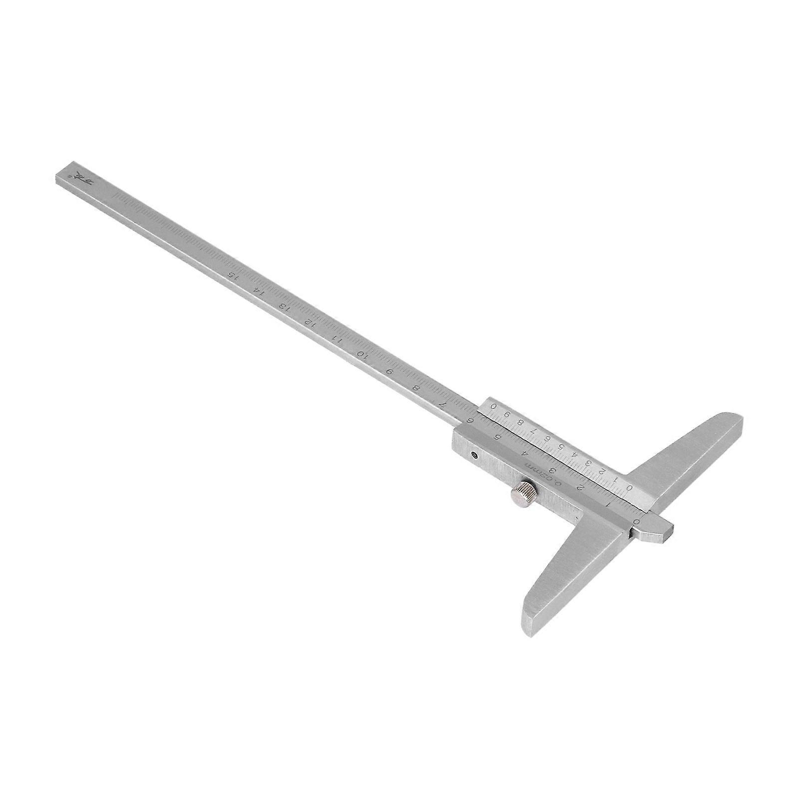 Depth Vernier Caliper Metal Gauge 0.02mm High Accuracy Micrometer Measuring Tool0‑150mm 