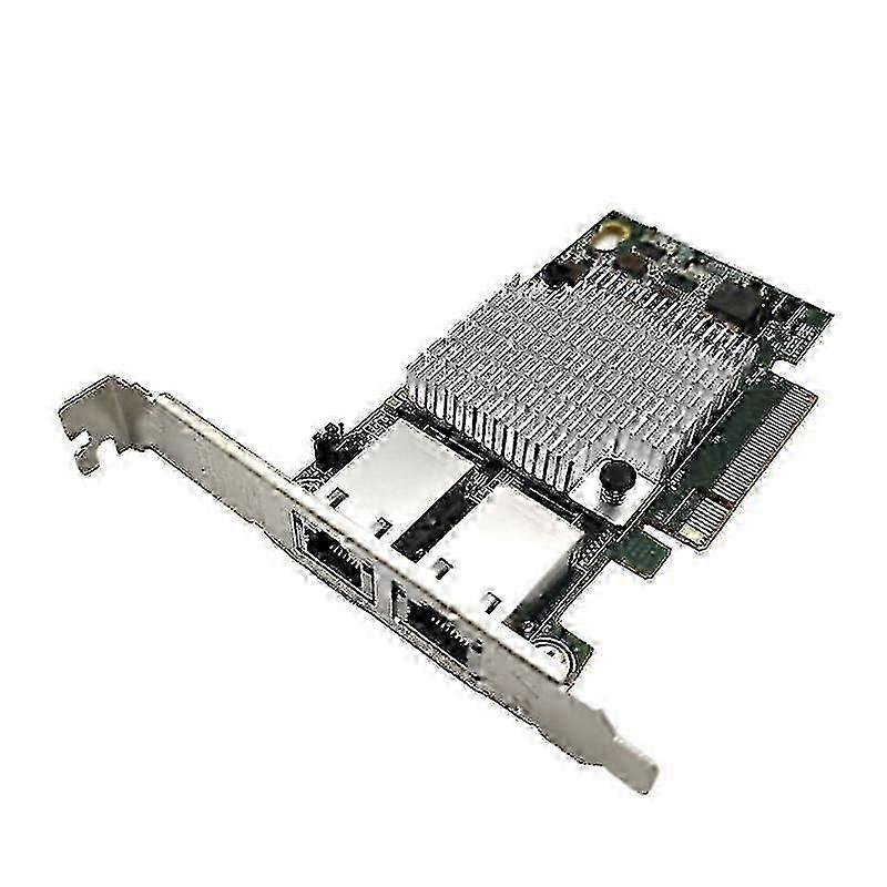 Intel X540-T2 10G-chipset PCIe x8 Dual Copper RJ45-poort 10 Gbps Gigabit Ethernet-netwerkkaart Compatibele PCIE-x8 PCIE-X16 voor pc Desktop WIfi-adapter