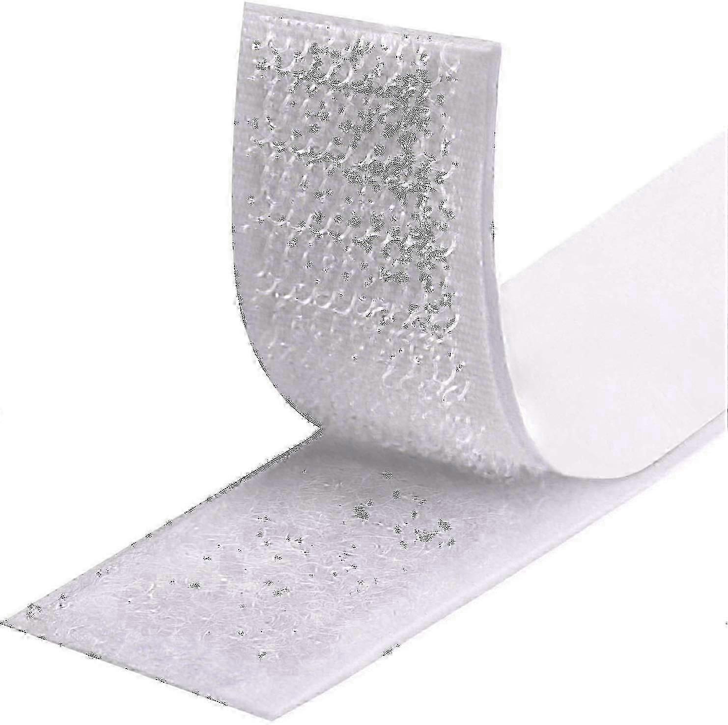 Velcro Tape Self-adhesive 5m Extra Strong,double-sided Adhesive With Velcro 20mm Wide Self-adhesive Adhesive Pad With Loop Tape