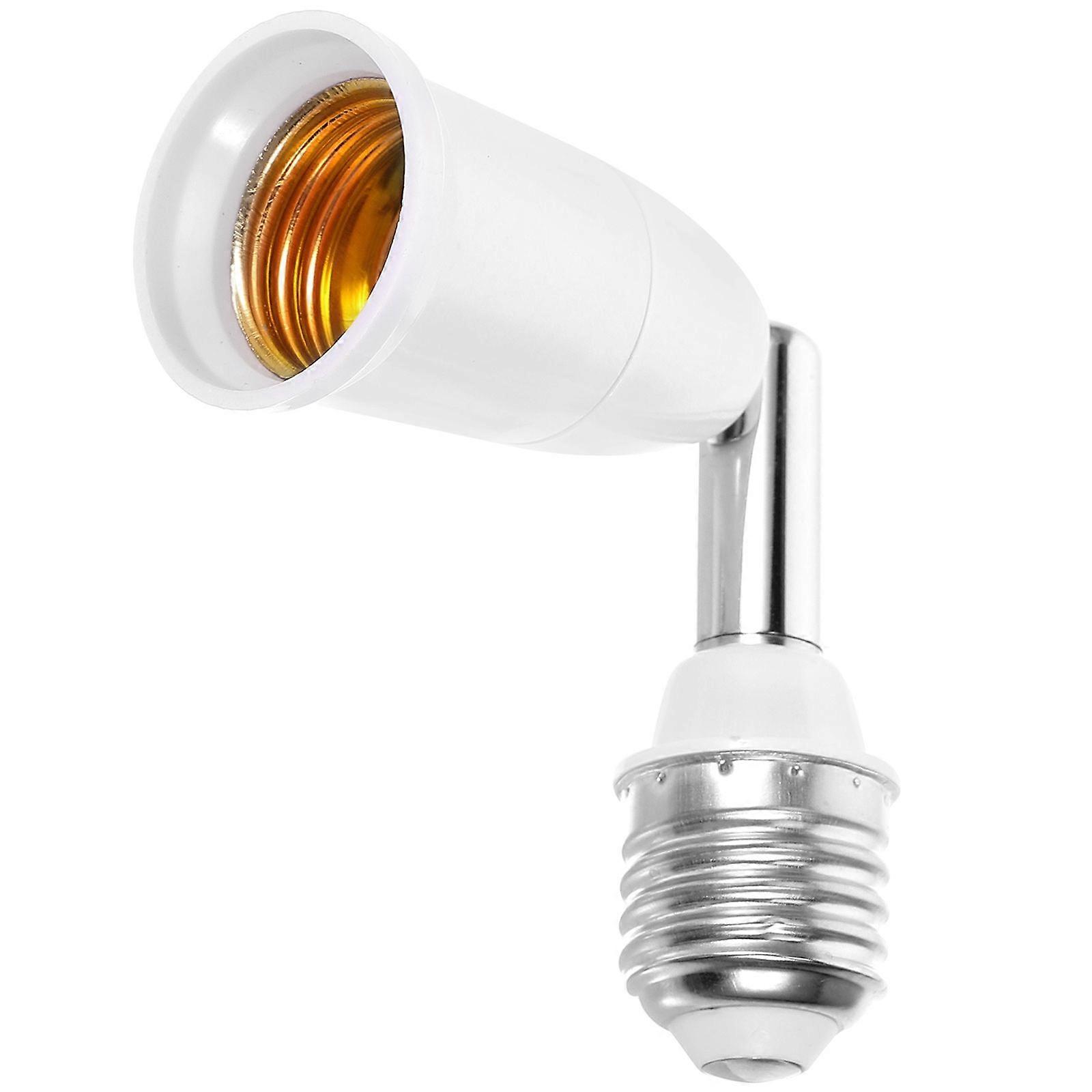 E27 Light Socket Extender E27 to E27 Extension Socket Flexible Light Bulb Socket Converter