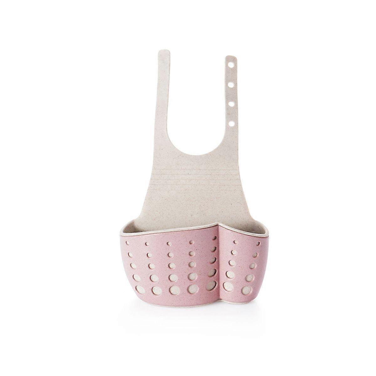 Space Saving Kitchen Sponge Holder Tidy 1pcs-pink