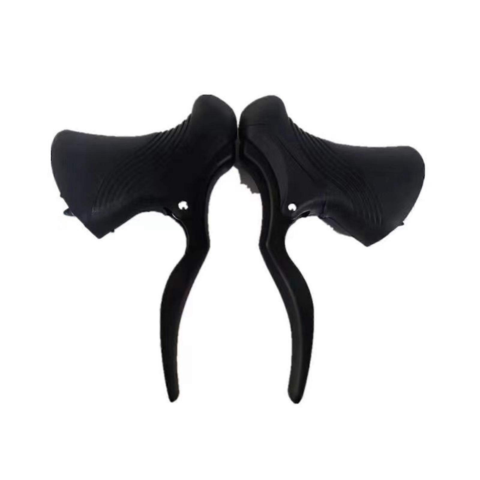 Light weight Bicycles Brake Handle Universals For Road Fixed Track Folding Bikes Precises Control Ergonomic  Black
