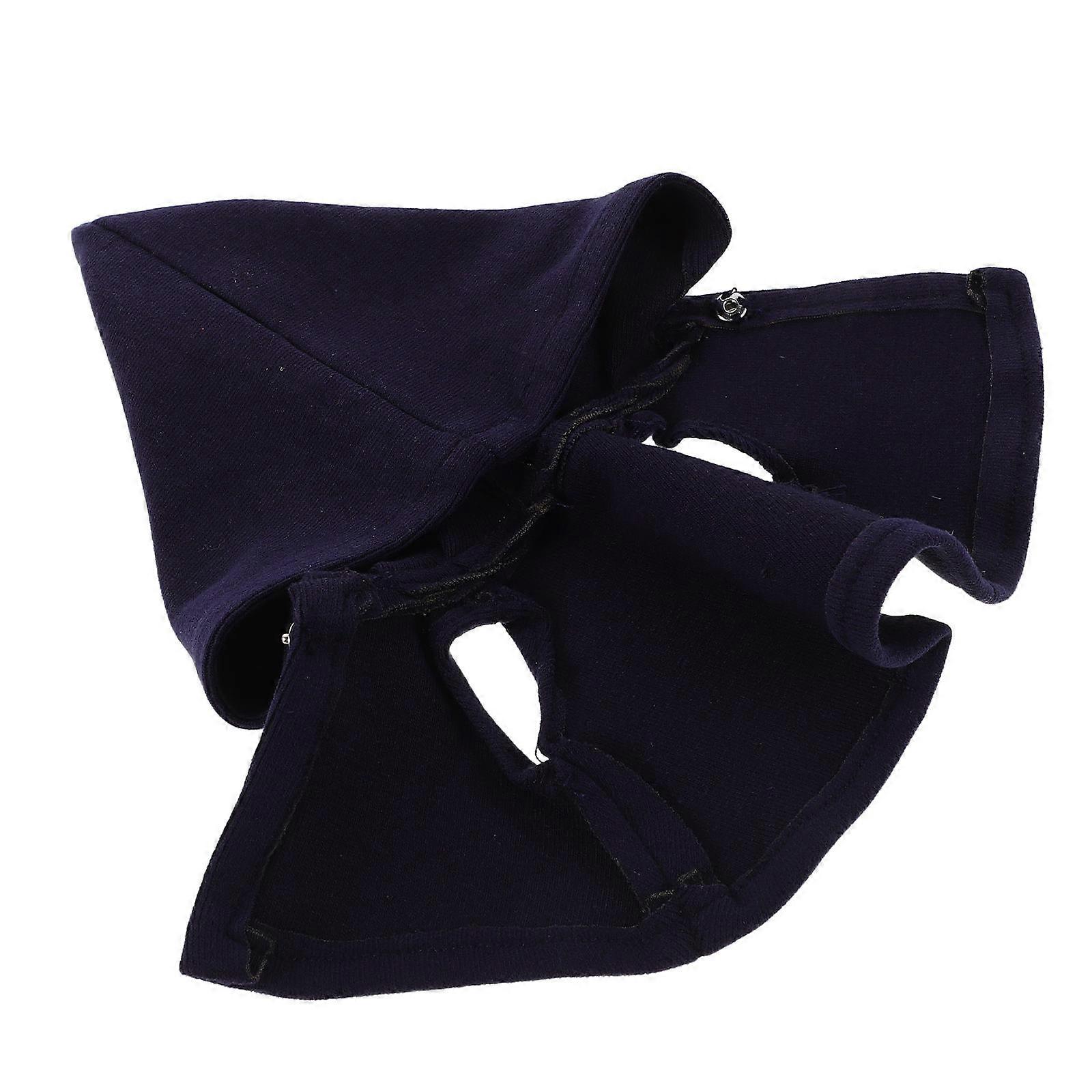 Wwawa Doll Clothing Wizard Robe for Decor Dark Blue