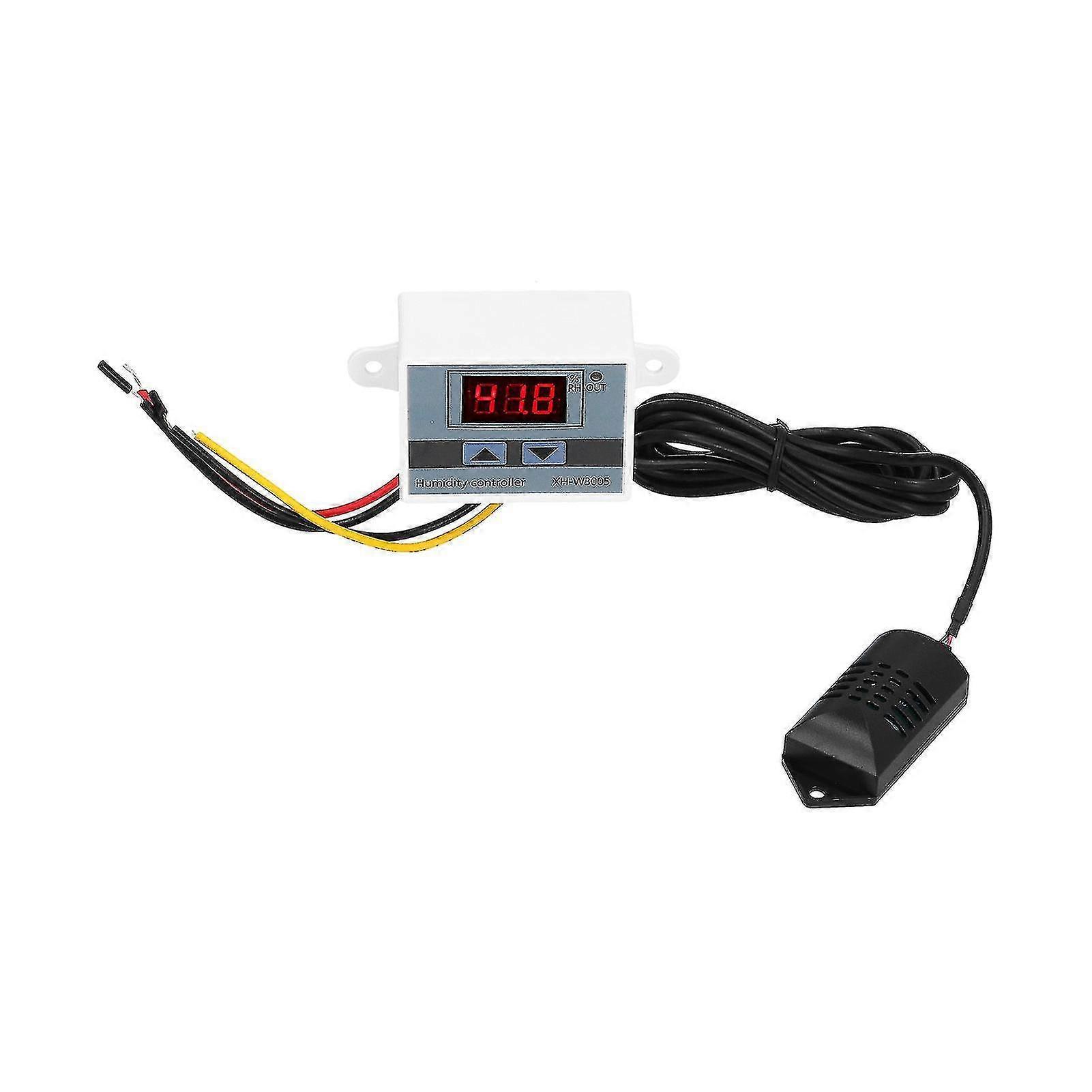 Digital Humidity Controller Module LED Hygrometer Sensor Control Switch 0~99% RH XHW3005 24V