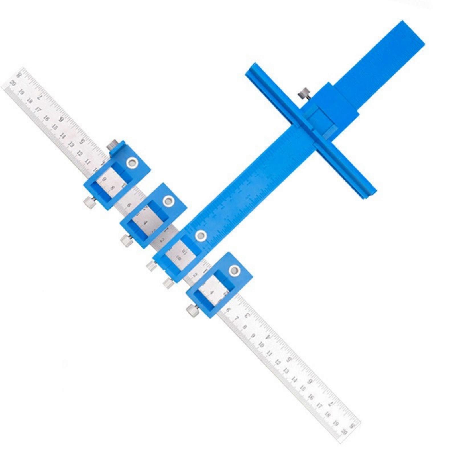 Furniture Drilling Positioning Tool Cabinet Hardware Jig Ergonomic Handle For DIY Home Improvement Projects  2