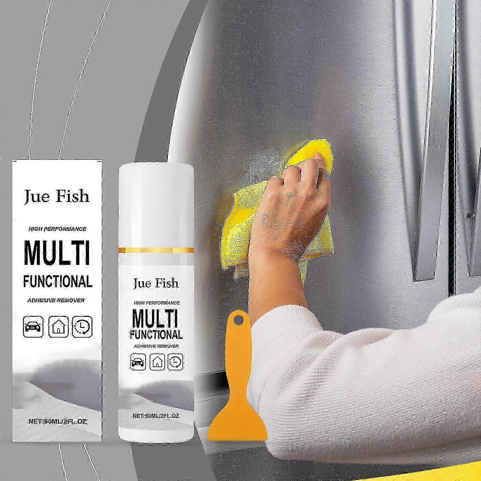 Jue Fish Multi-Purpose Adhesive Cleaner, Suitable For Both Home And Car Use, Gently Dissolves And Effectively Removes Glue Stains 25-26