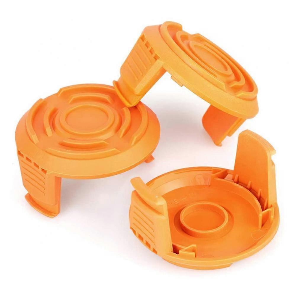 Trimmer Replacement Spool Cap Covers Compatible with Worx String Trimmers (3-Pack)