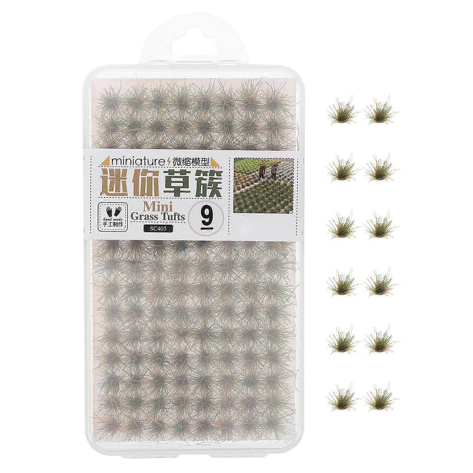 Static Grass Tufts for Decoration 1 Box Miniature Terrain Artificial Grass