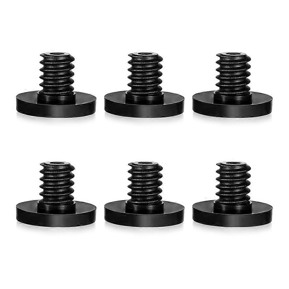 6 stk. reservebolter til oppbevaringsboder, premium ABS-reservedeler, bolter, skruer, tilbehør til oppbevaringsboder