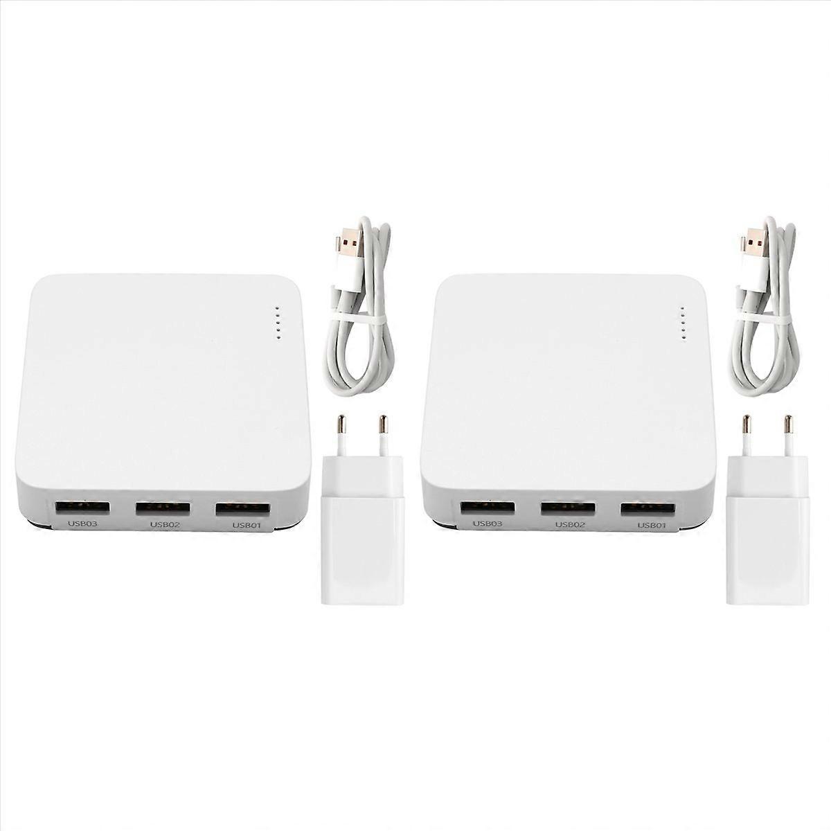 Serveur d'impression filaire 2X connectant 3 imprimantes USB simultanément et partageant un réseau standard 100 M pour le Wi-Fi
