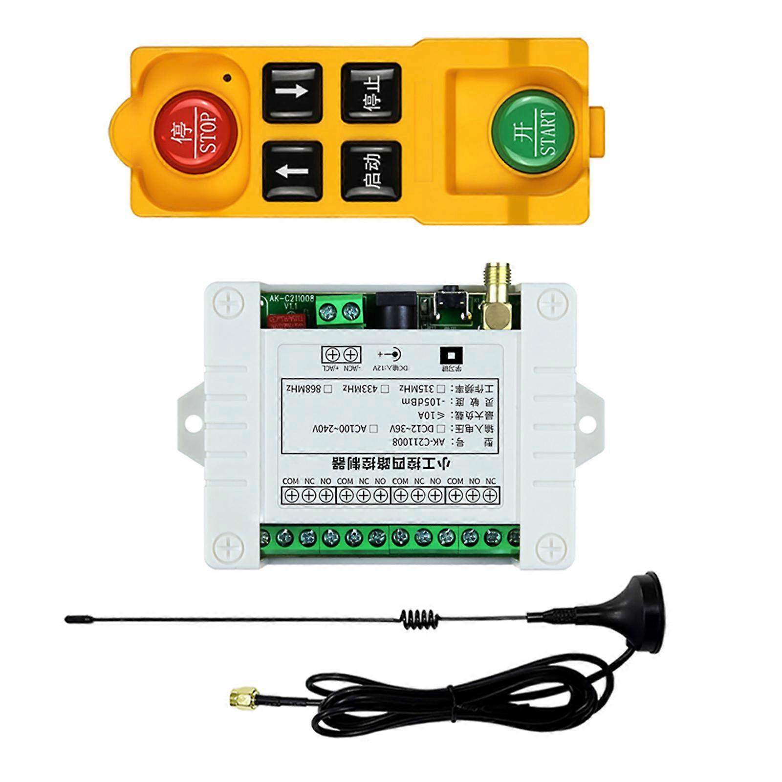 AC220V Remote Control Switches, Wireless Remote Switches with 10AmpRelays,Wireless Switches On Offs Multicolor