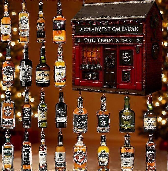 Whiskey Advent Calendar 2025,Bourbon & wine Advent Calendar 2025, A Daily Tasting Journey Through th