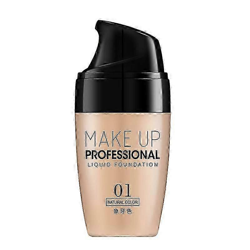 Waterproof Full Coverage Liquid Concealer Face Brightening Foundation Cream
