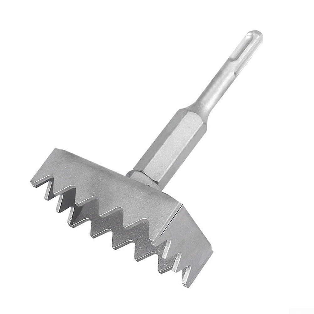 Carbon Steel Square Hole Cutter for Electrical Box and Socket Installation, Fits Standard Drills, Silver 140x87x40mm