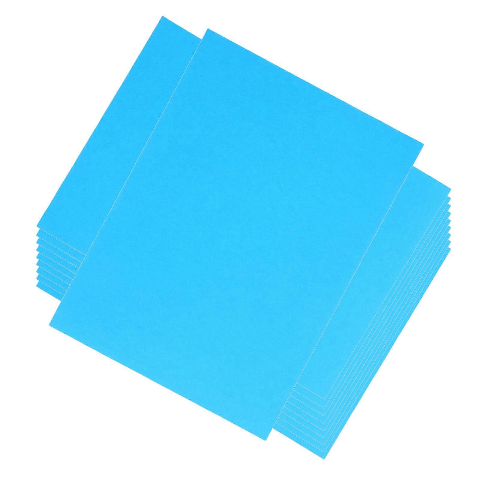 Blue Colored Copy Paper A4 for Office and Craft 100Pcs Sheets Printing Use