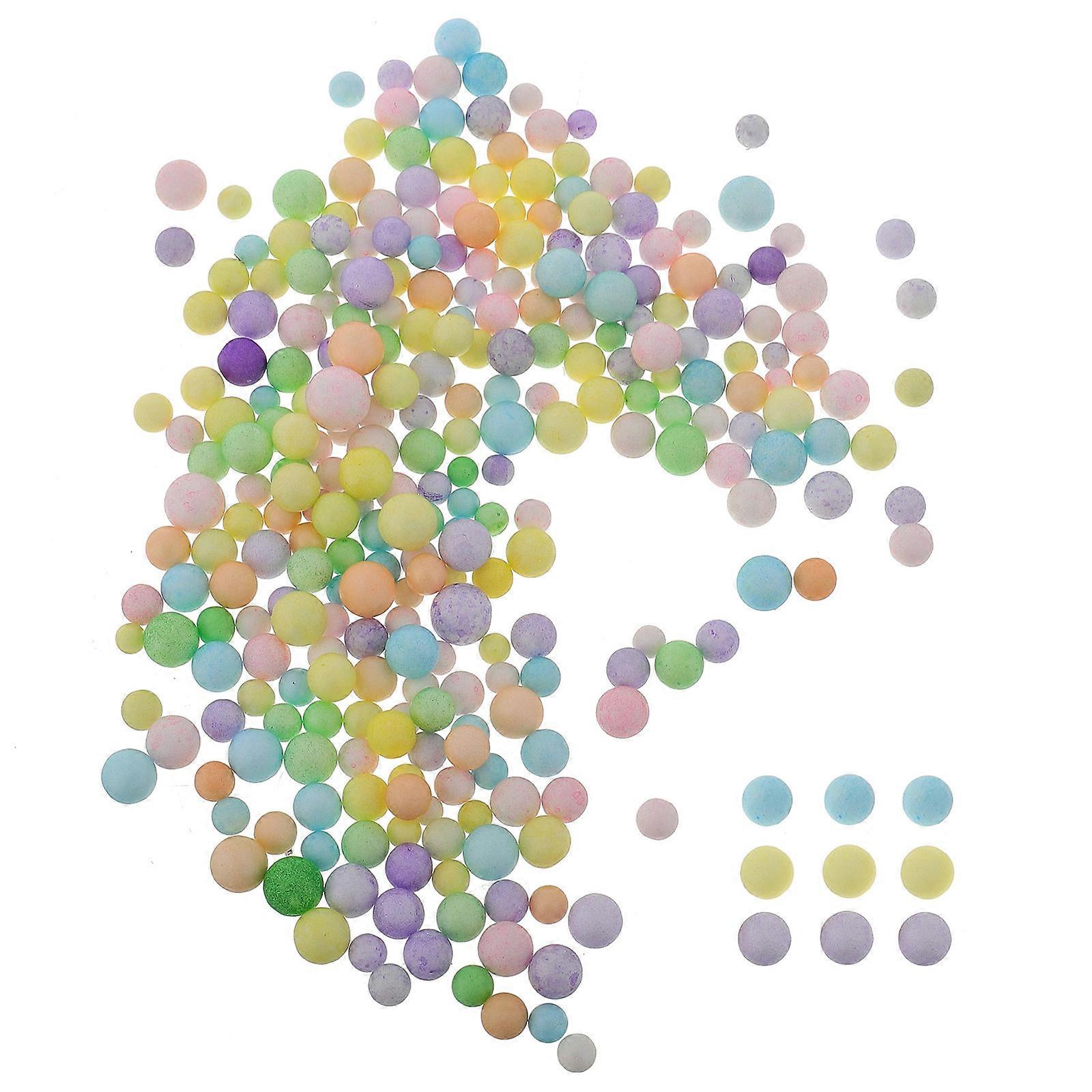 Colorful Foam Beads Sofa Filling for Crafts 100G Foam Balls for DIY Projects