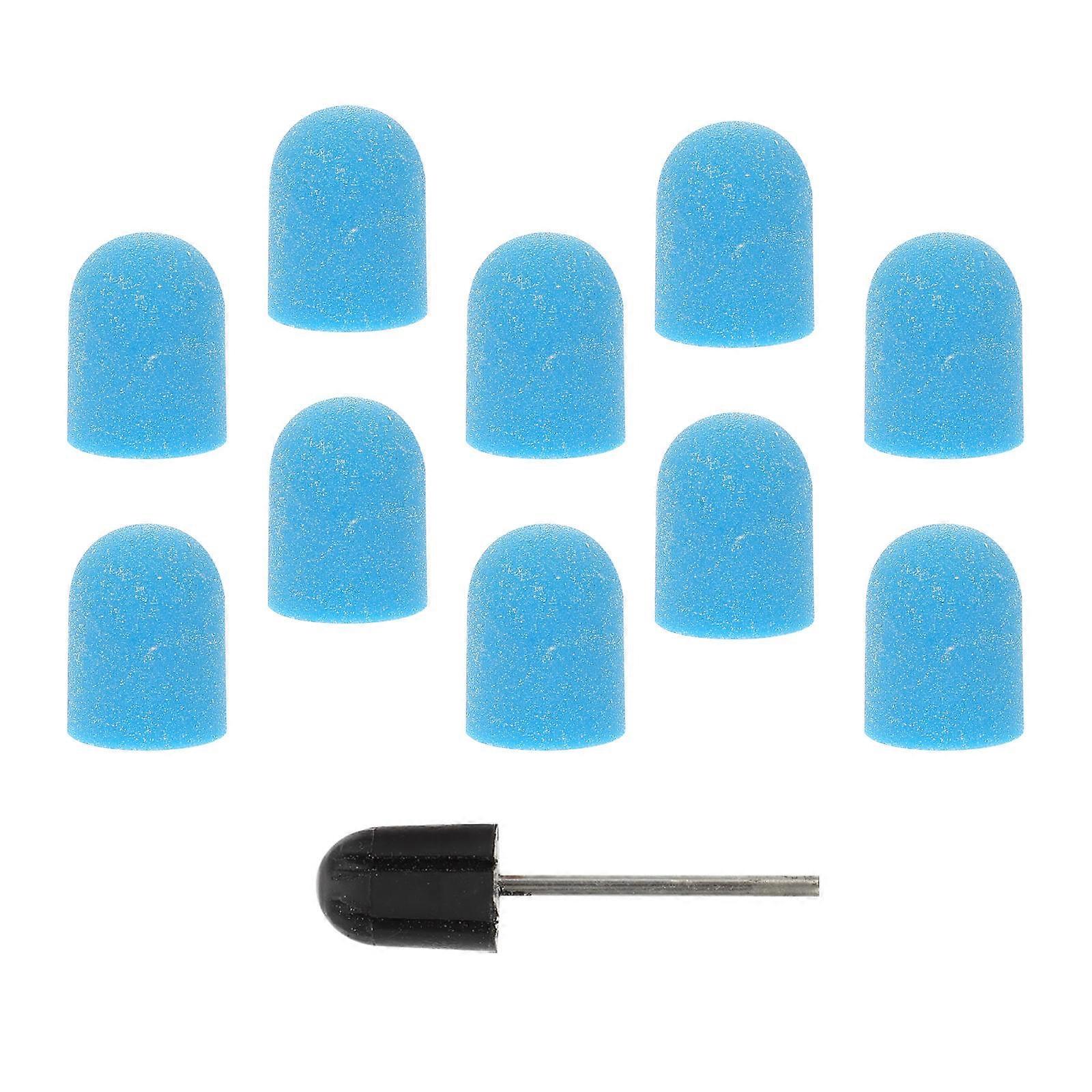 Sanding Caps Nail Grinding Head for Professional Manicure Tool 50Pcs