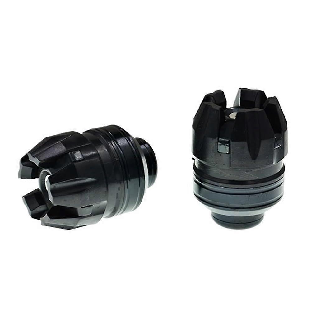 Motorcycle Frame Sliders with ABS Crash Protection Pads Compatible with Slide Bar Bull Guard