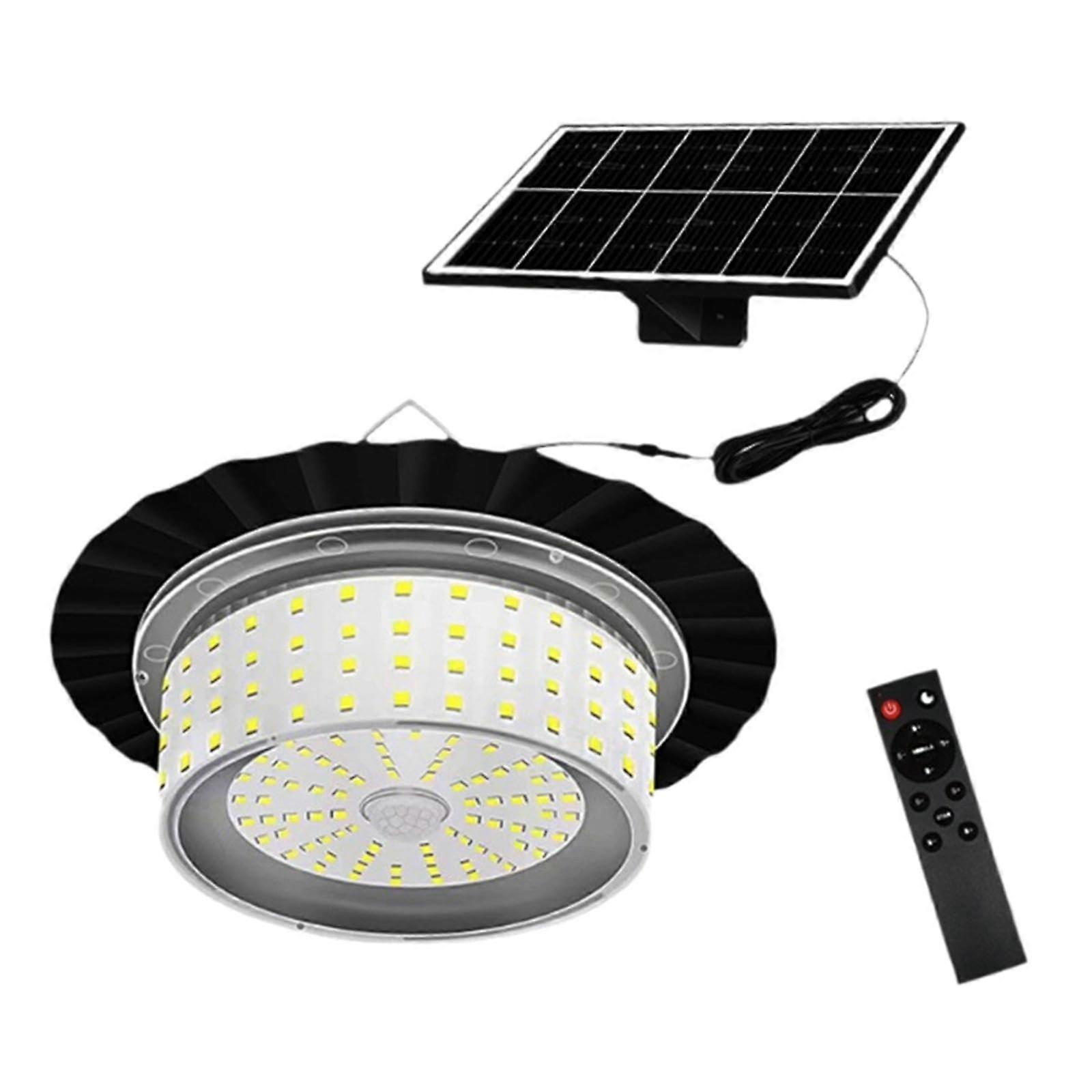 Outdoor Solar Powered Pendant Light With Remote For Chicken Coop Lightweight