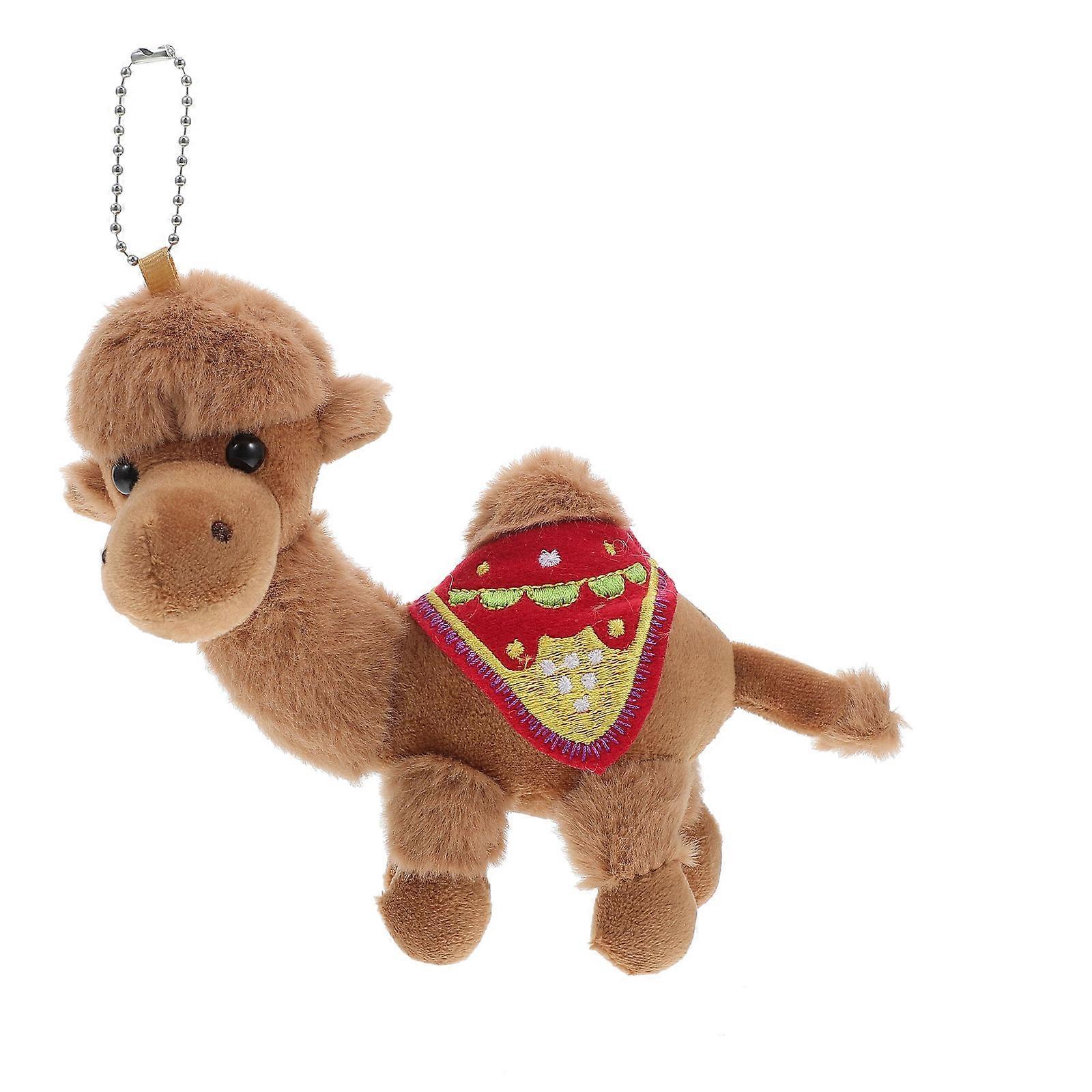 Soft Camel Stuffed Animal Plush Toy for Keychain Hanging Ornament