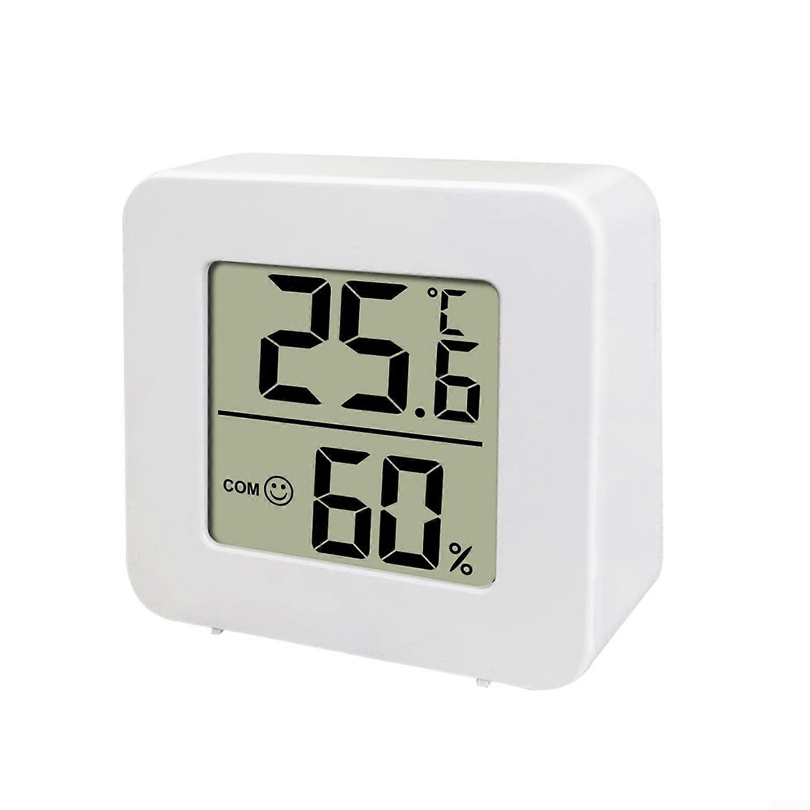 Indoor Thermometer Hygrometer with Precision Sensor and Large LCD for Room Comfort Monitoring