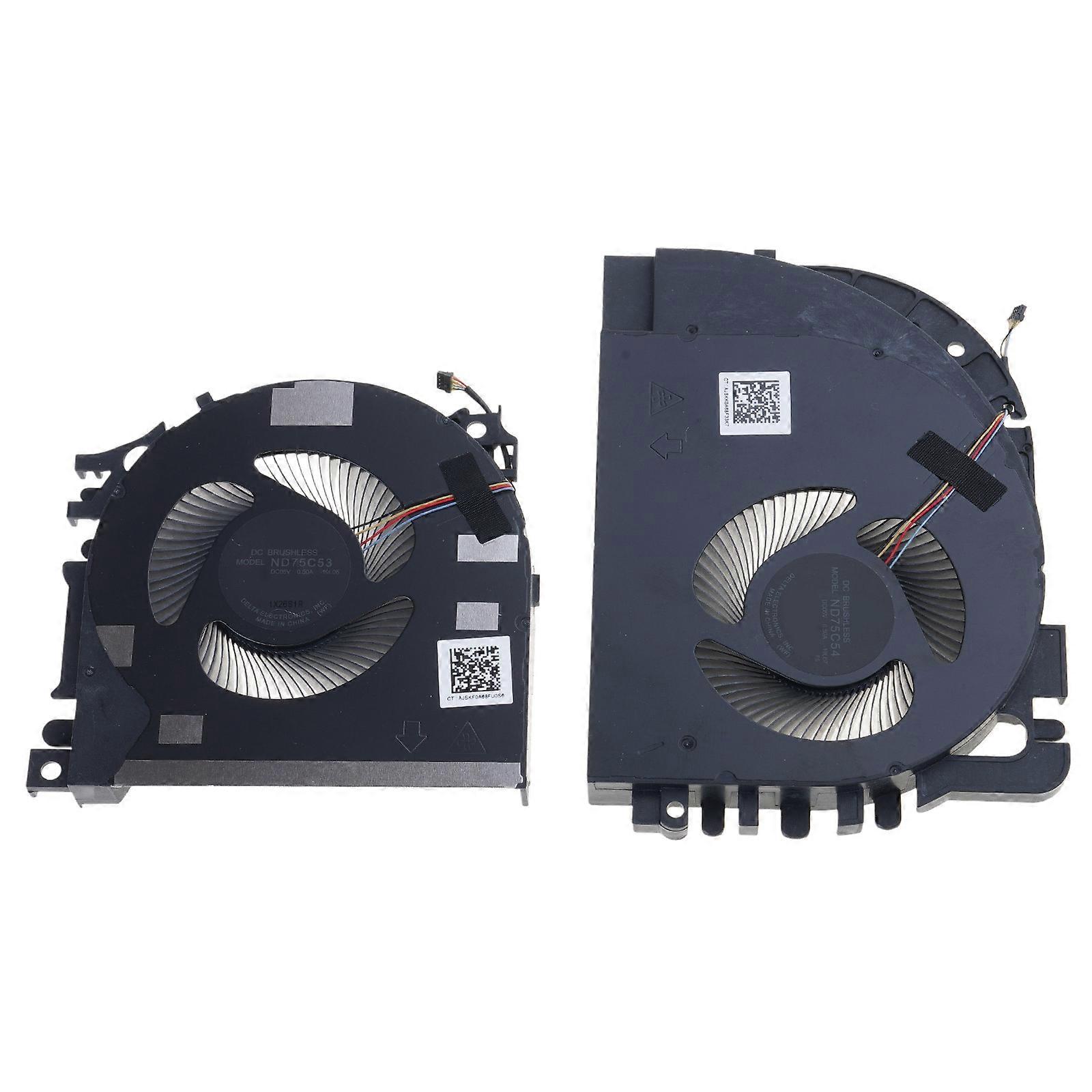 CPU GPU Fan DC5V 4Pin 4wires Laptops CPU GPU Cooling Fan for 15 G7 Notebook Radiators Multicolor