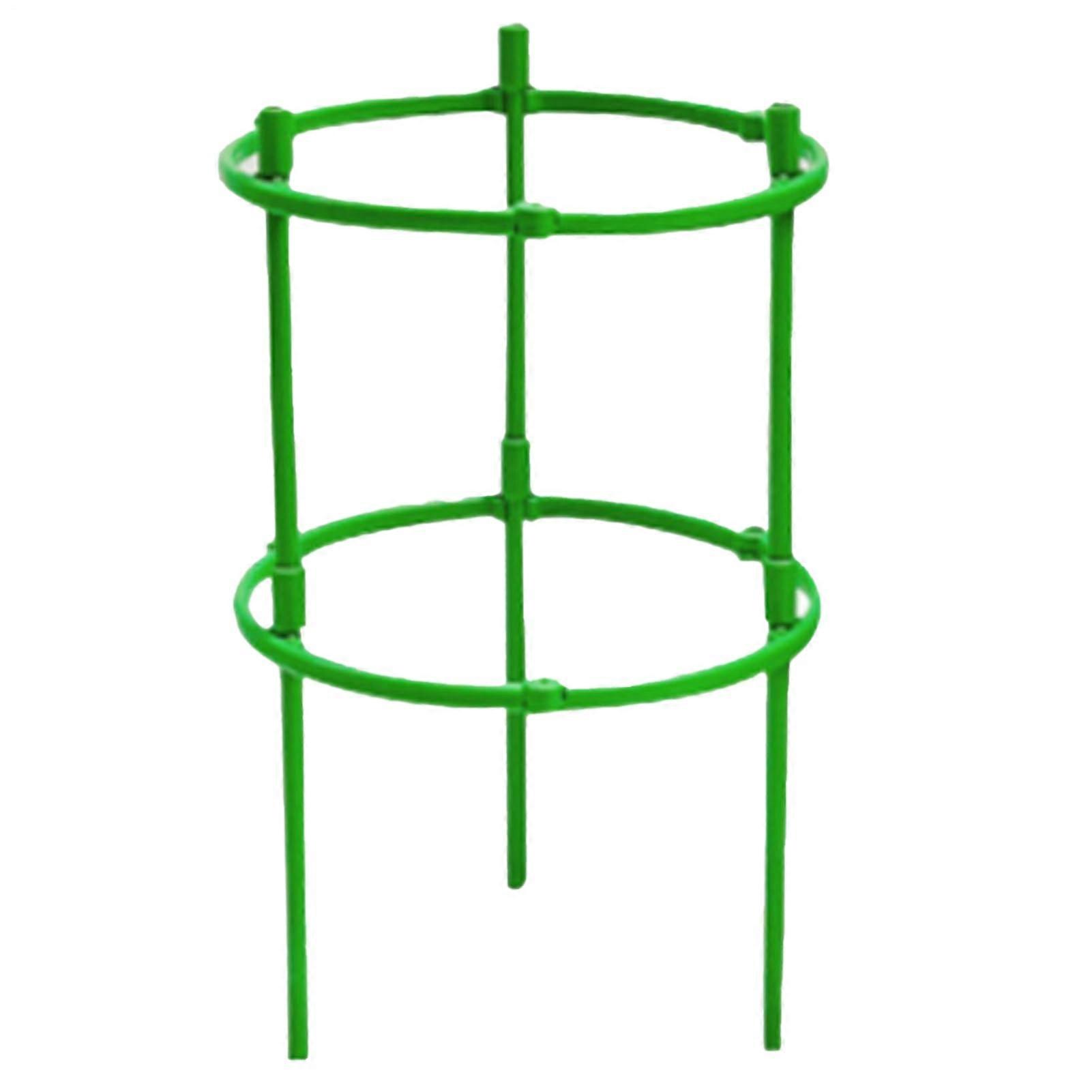 Adjustable Tomato Cage Plant Support Rings, Rustproof Trellis for WeatherResistant Gardening