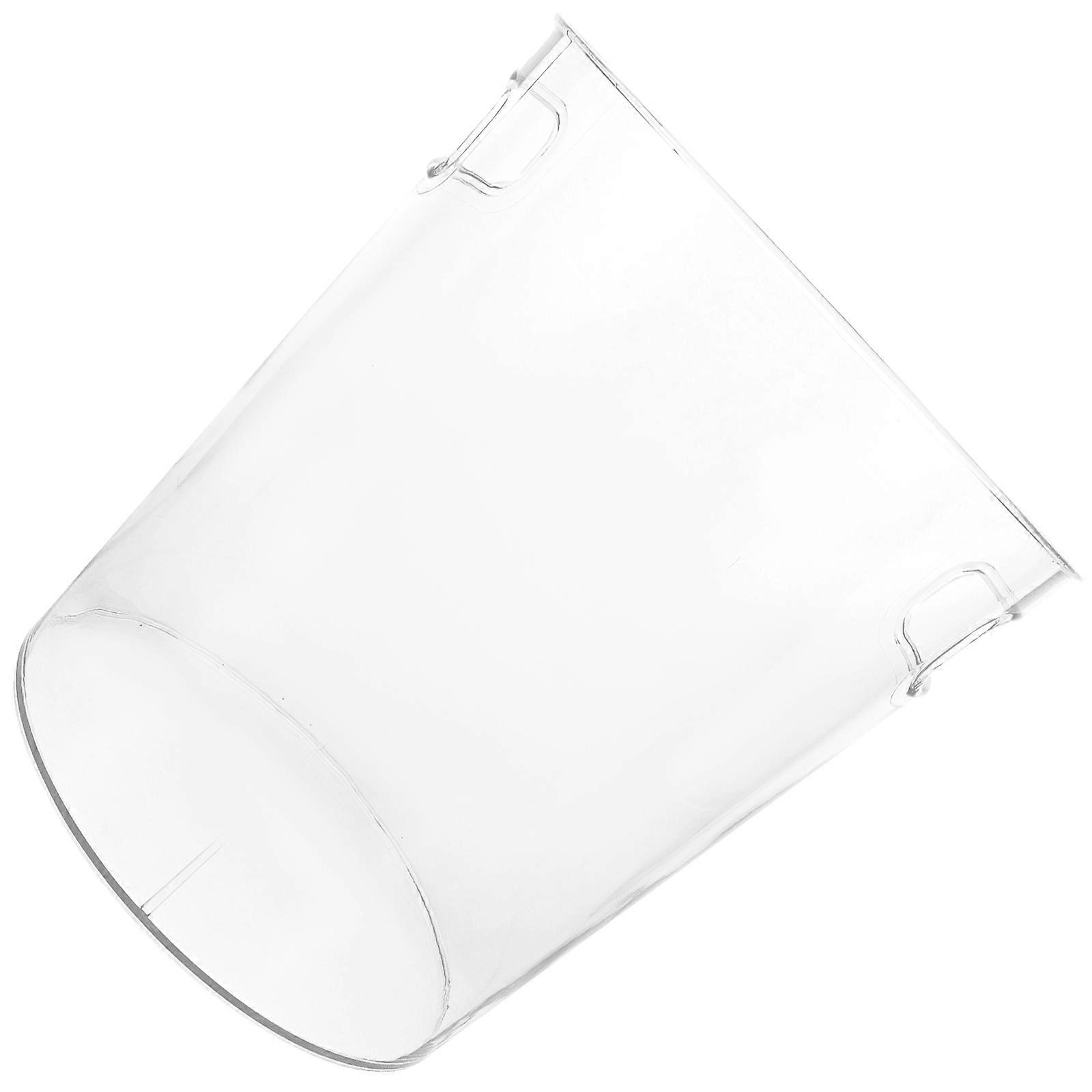 Multifunctional Acrylic Flower Bucket for Storage with Handle Bucket