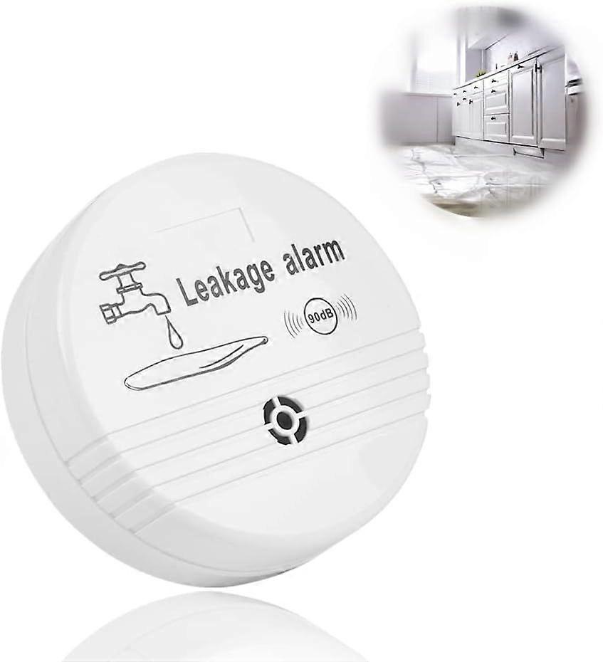 85 dB Battery Powered Water Sensor Water Leakage Alarm Detector