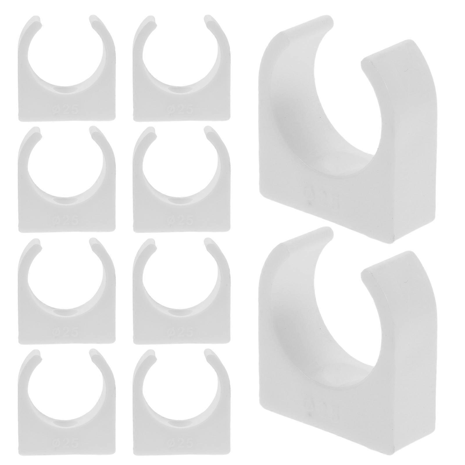 Motor Base Holder White Plastic Bracket for Motor 10Pcs Toy Accessories