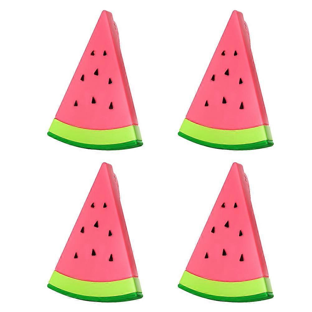 Windproof Clothes Clamp Watermelon Shaped Clips for 4Pcs Use