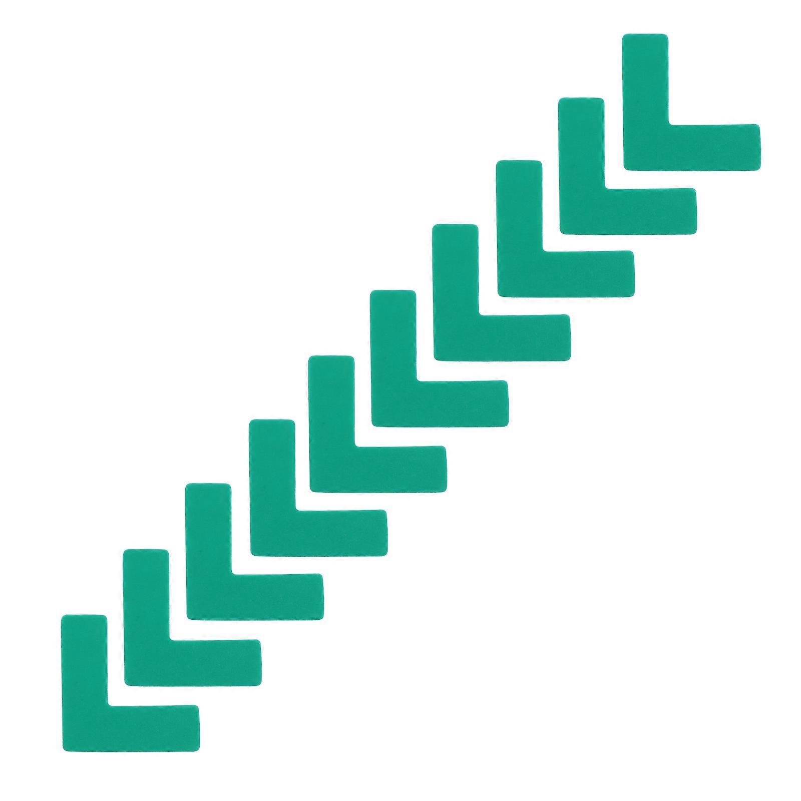 Positioning Stickers Warning Sign Sticker for Traffic Control 100Pcs Set