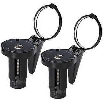 2 espelhos retrovisores para bicicleta, mini, dobráveis, para guidão, seguros, para bicicletas de 25 a 26 polegadas.