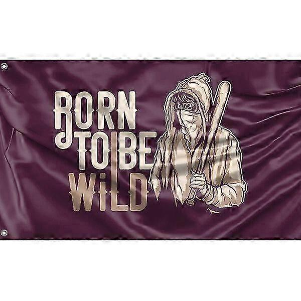 Born To Be Wild Flag Pattern 656