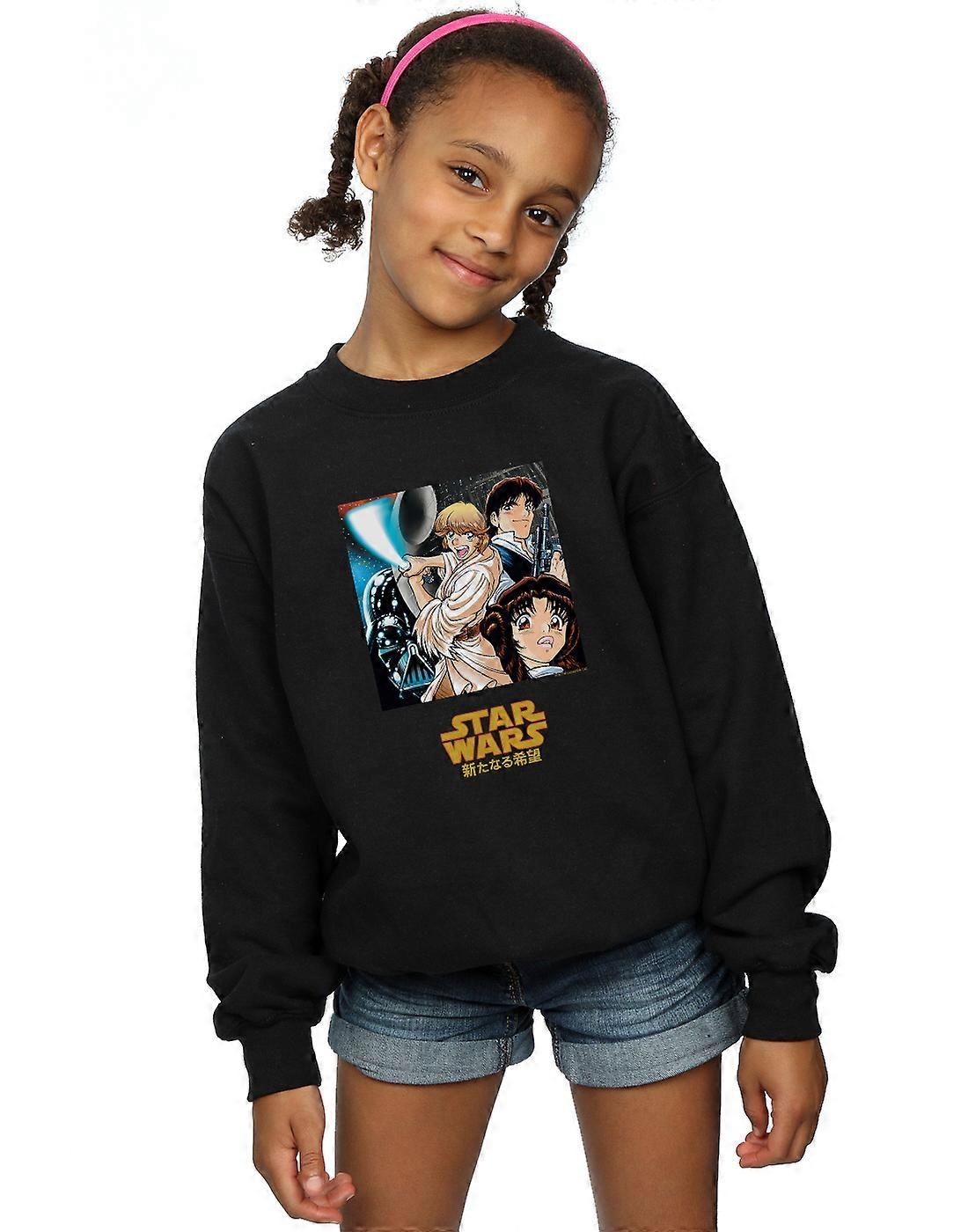 Star Wars Girls Character Anime Sweatshirt