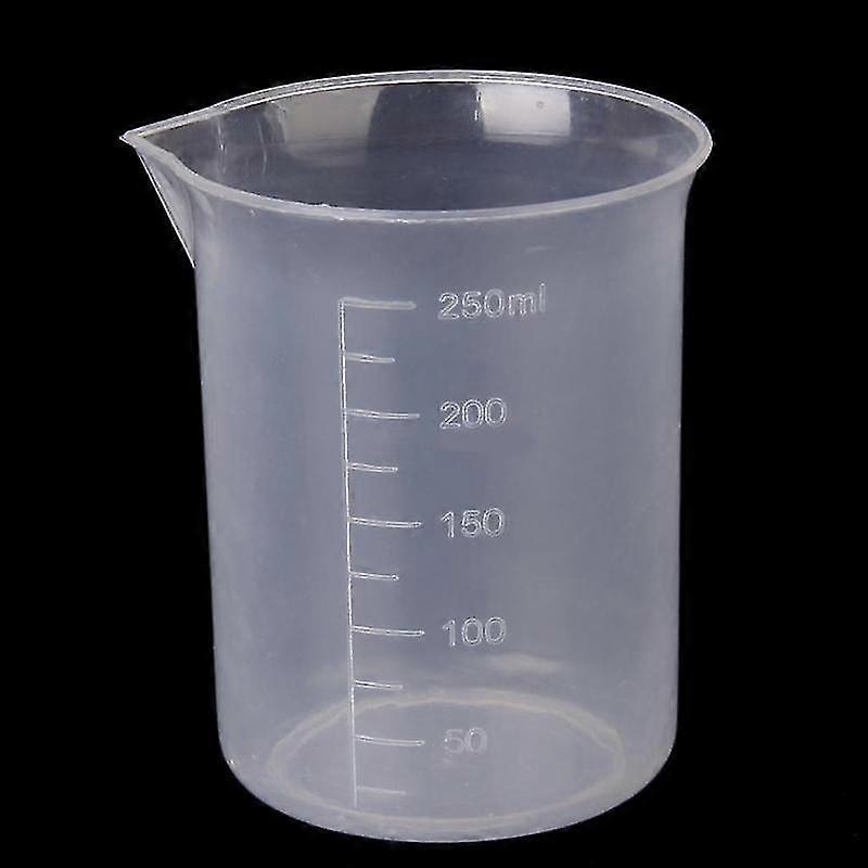 Measuring Cup Transparent Corrosion Resistant Polypropylene Numeric Graduations Beaker for Home
