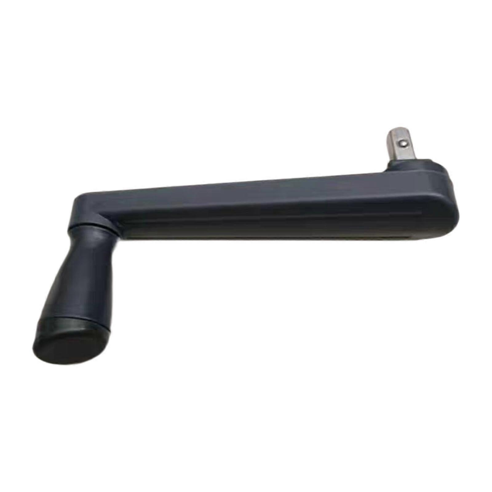 Patio Umbrella Crank Handle Replacement, Universal Outdoor Umbrella Handle, Durable Gray PP