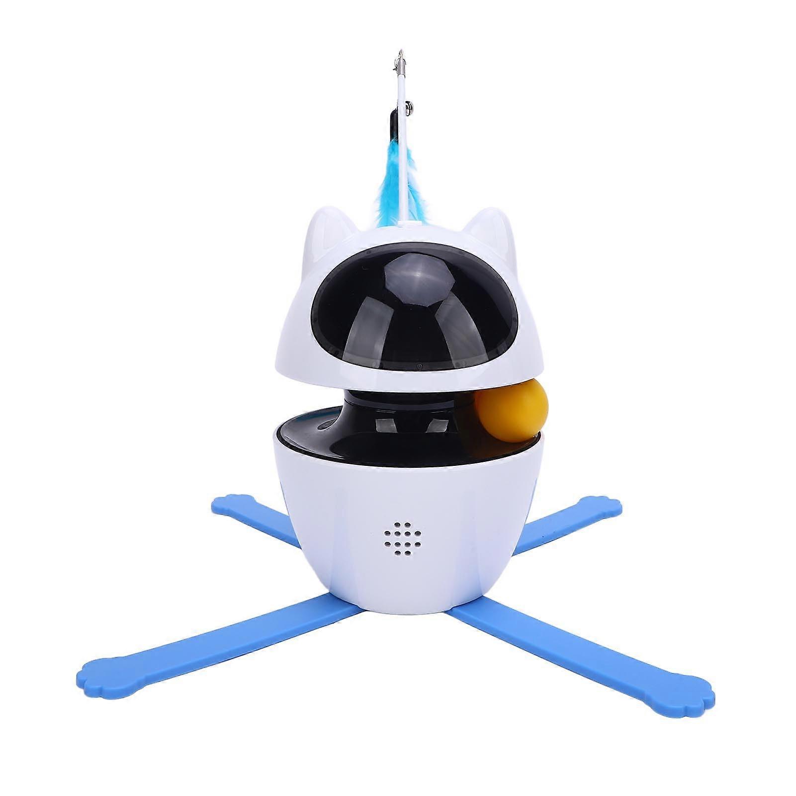 Interactive Cat Toy with 3 Rotation Modes for MultiCat Indoor Play and Exercise