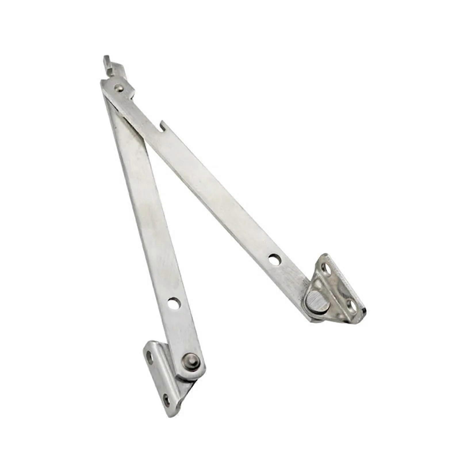 Stainless Steel Folding Hinge Left HeavyDuty Industrial Automation Electrical Support Bracket