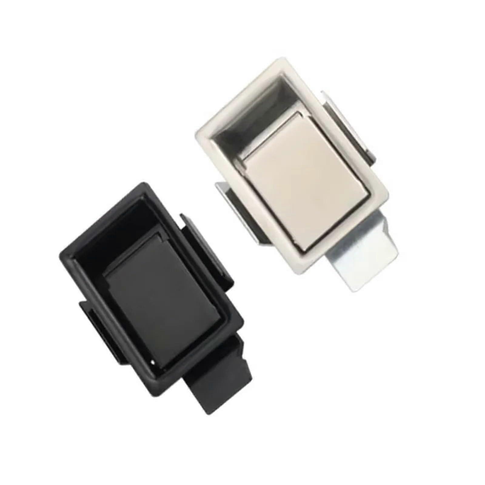 304 Stainless Steel Flush Pull Cabinet Lock Black CorrosionResistant LowProfile Security