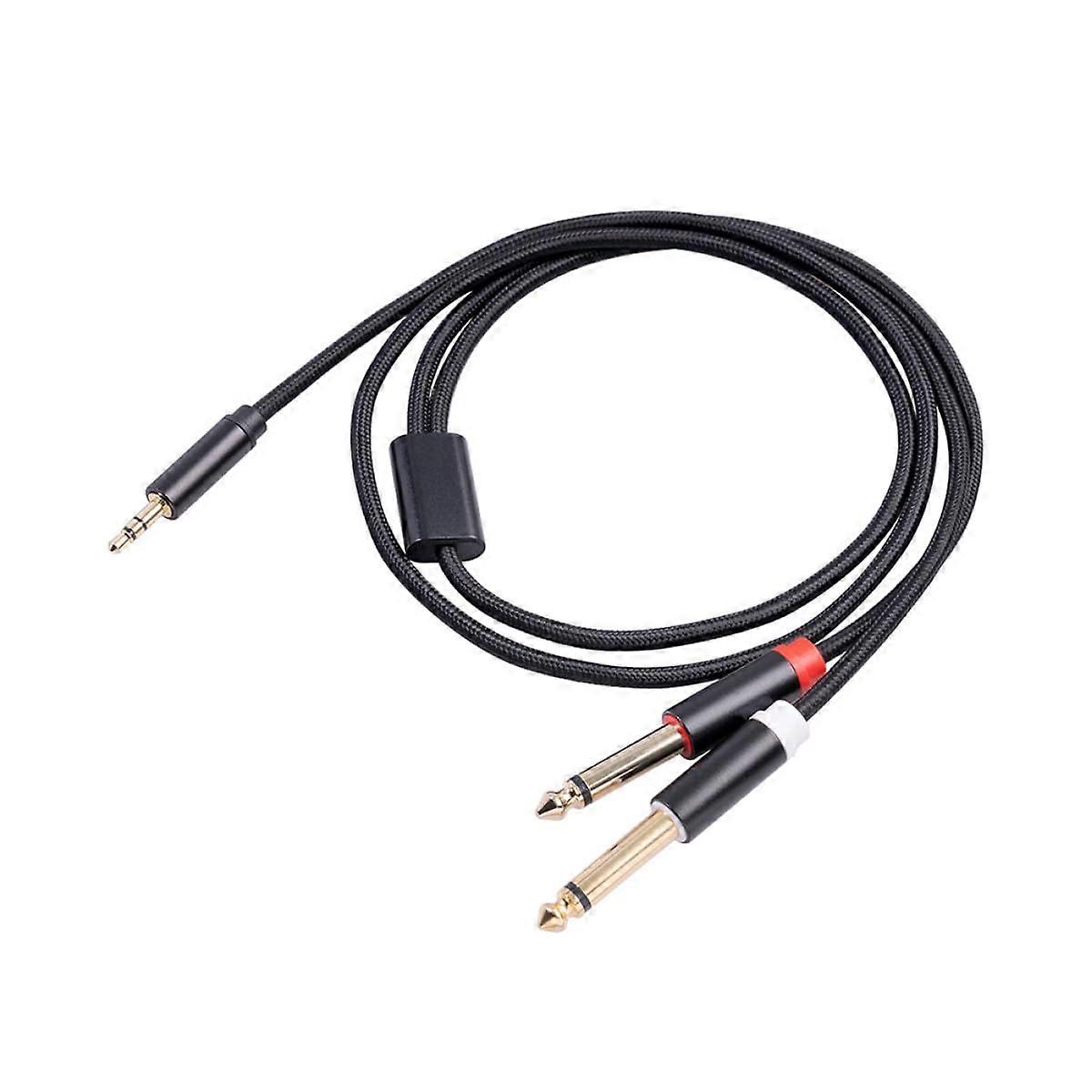 Professional Guitar Cable with Noise Reduction, Durable Woven Layer, Shielded for Studio and Stage