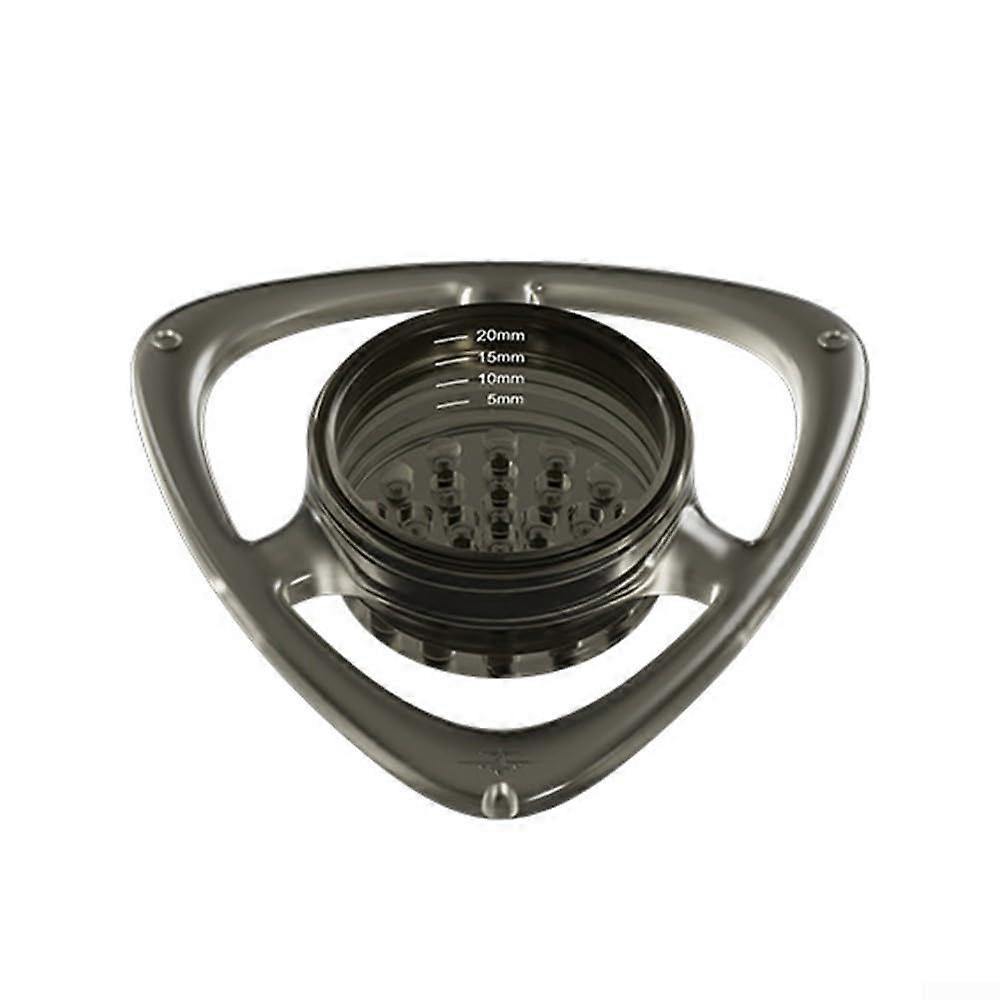 Pour Over Coffee Dripper with Flow Control for Balanced Flavor and Consistent Brewing Black