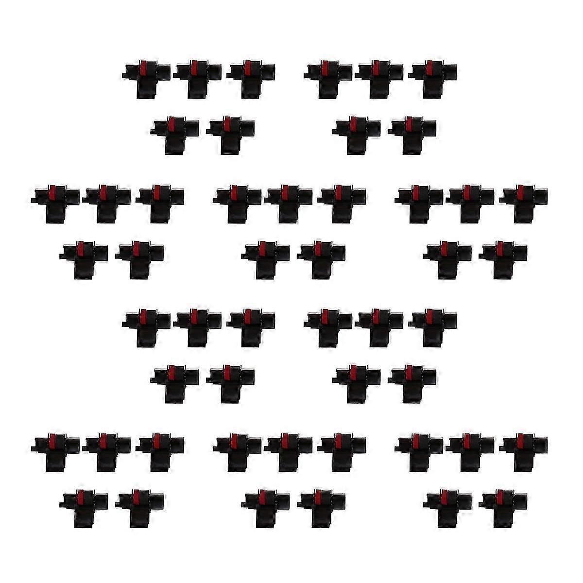 IR-40T (5 Pack)Calculator Printer Ribbons Ink Roller - Black & Red
