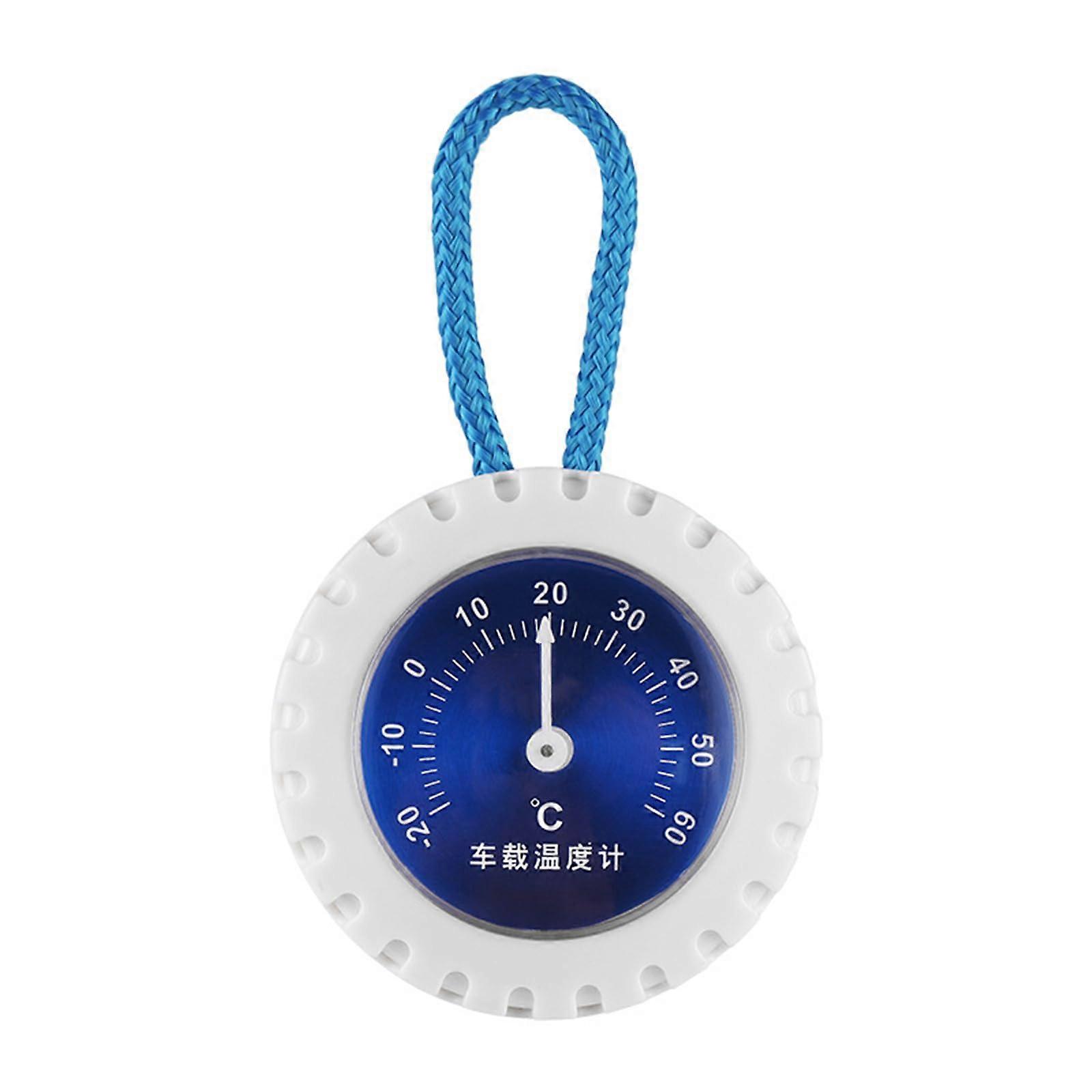 Car Temperature Gauge 50mm Dashboard Thermometer Battery Accurate Reading for Auto