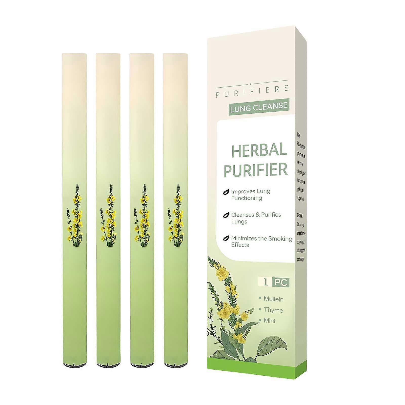 Aromatherapy Diffuser Pen with Natural Botanical Extracts for Fresh Breath and Relaxation, 4pcs